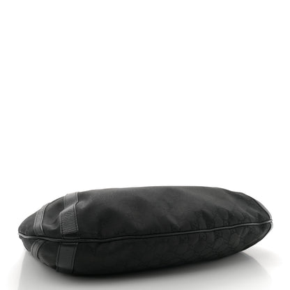 Gucci Monogram Medium Abbey Convertible Tote Black 4 of 10