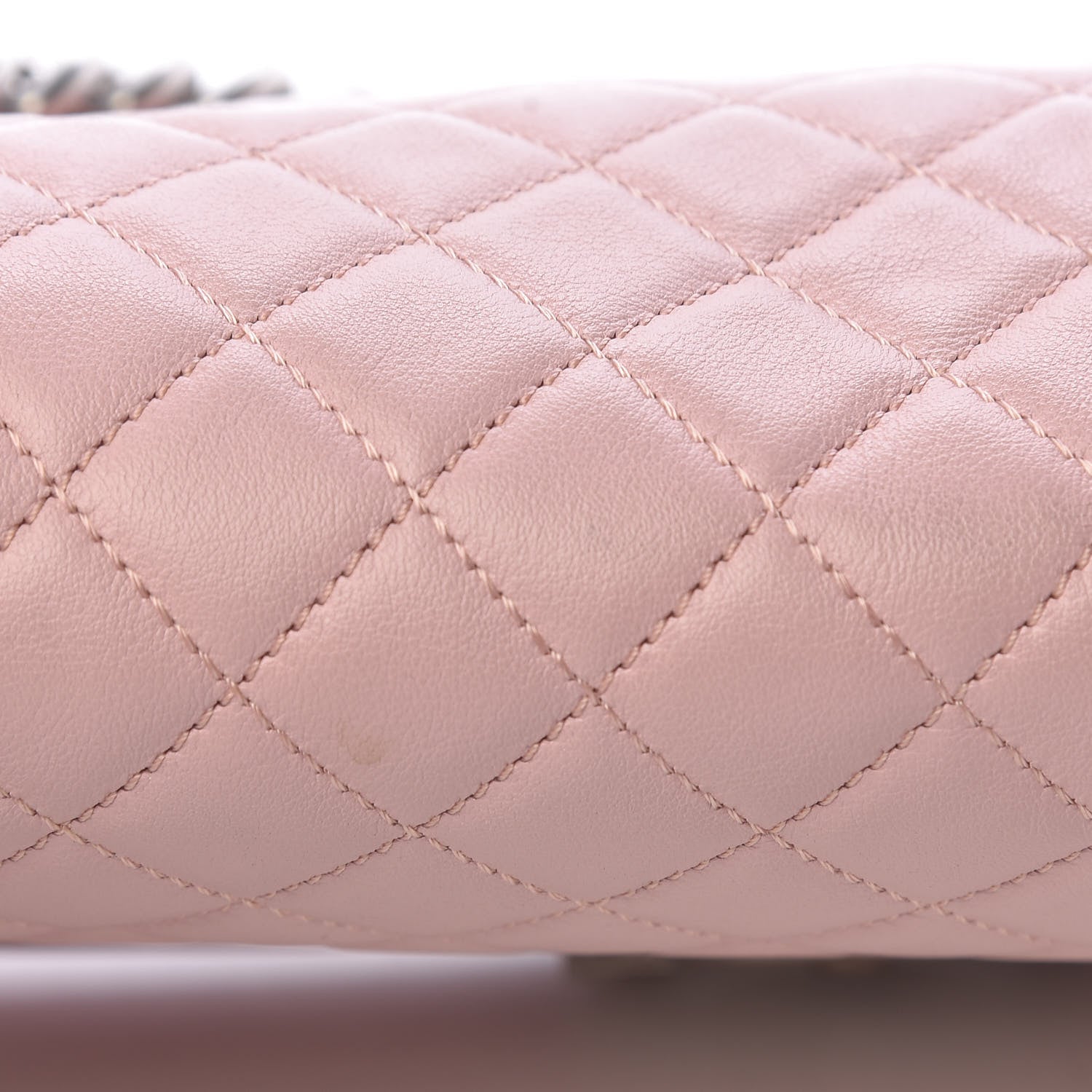 Chanel Calfskin Quilted Medium Boy Flap Light Pink 19 of 19