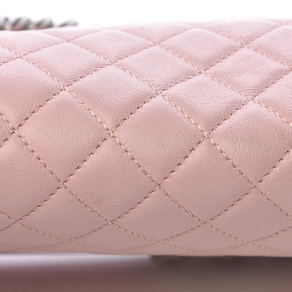 Chanel Calfskin Quilted Medium Boy Flap Light Pink 19 of 19