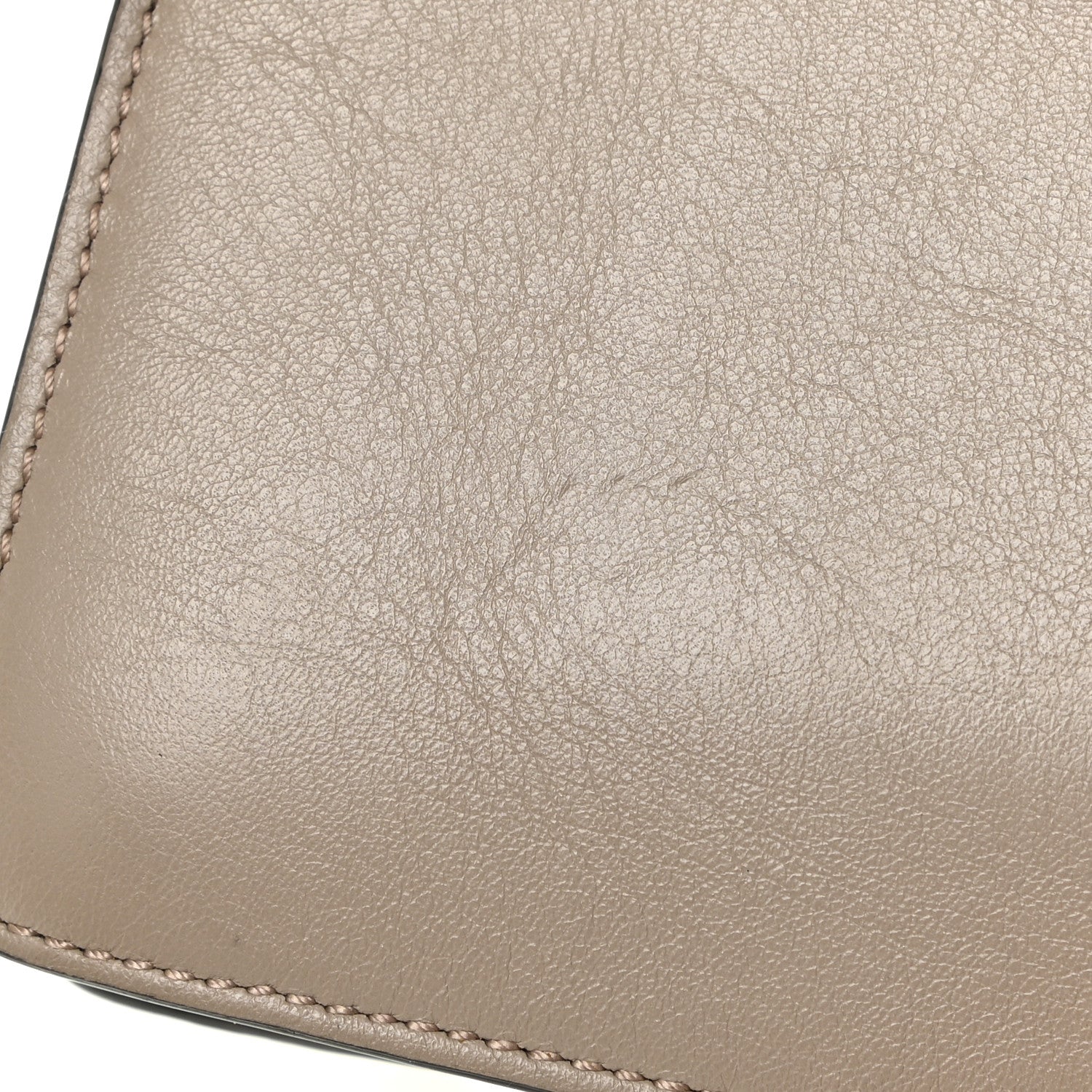 Chloe Suede Calfskin Small Faye Shoulder Bag Motty Grey 16 of 19