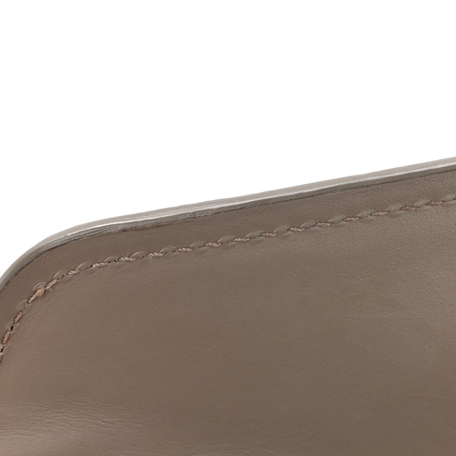Chloe Shiny Goatskin Calfskin Mini Aby Chain Shoulder Bag Motty Grey 11 of 15