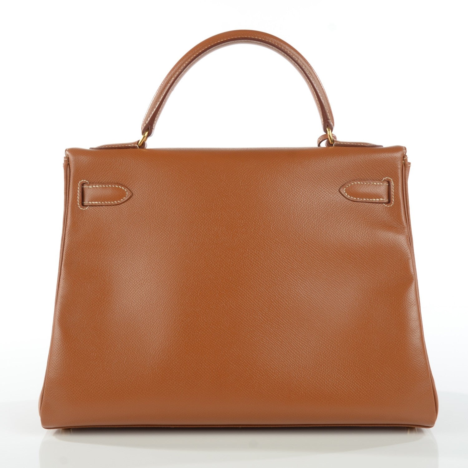 Hermes Courchevel Kelly Retourne 32 Gold 11 of 16