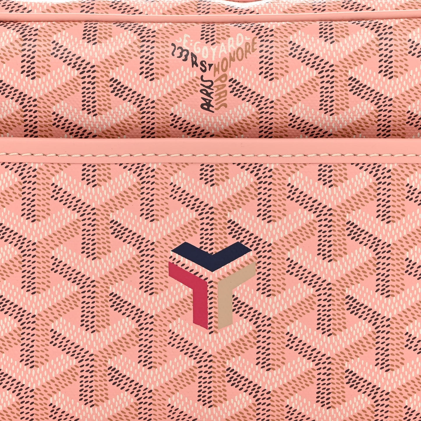 Goyardine Sac Cap Vert Pink