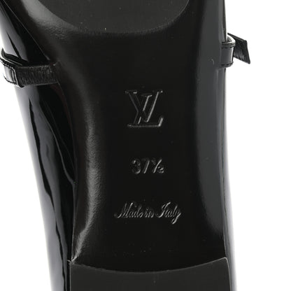 Louis Vuitton Patent Uniformes Ballet Flats 37.5 Black 6 of 7