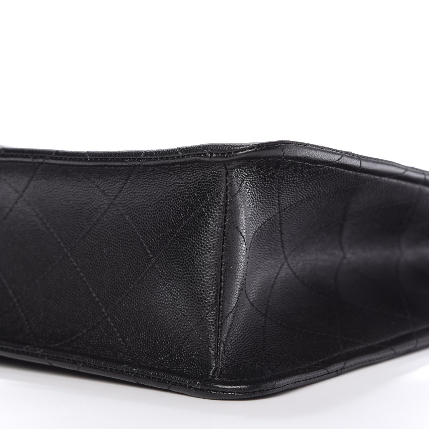 Chanel Caviar Quilted Sweet Classic Shopping Tote Black 7 of 10