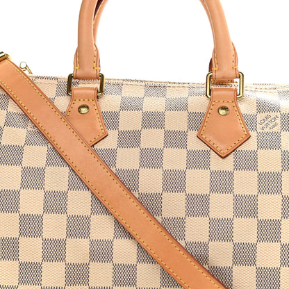 Louis Vuitton Damier Azur Speedy Bandouliere 25 9 of 11