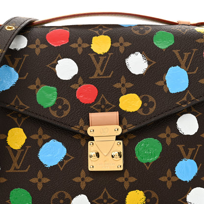 Louis Vuitton LV x YK Monogram Painted Dots Pochette Metis 8 of 10