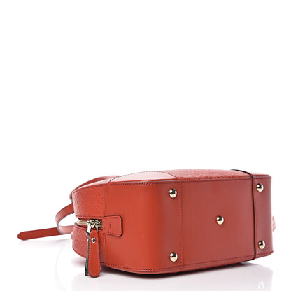 Gucci Calfskin Diamante Small Top Handle Bag Red 4 of 12