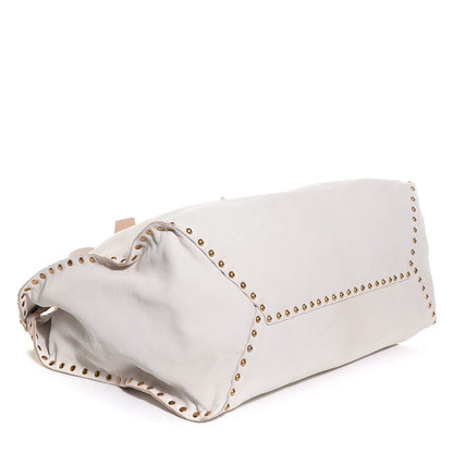 Prada Nappa Aviator Shopping Tote Talco 5 of 9