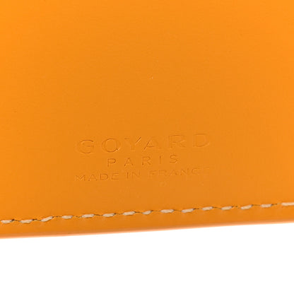 Goyard Goyardine Saint-Gabriel Compact Wallet Yellow 7 of 9