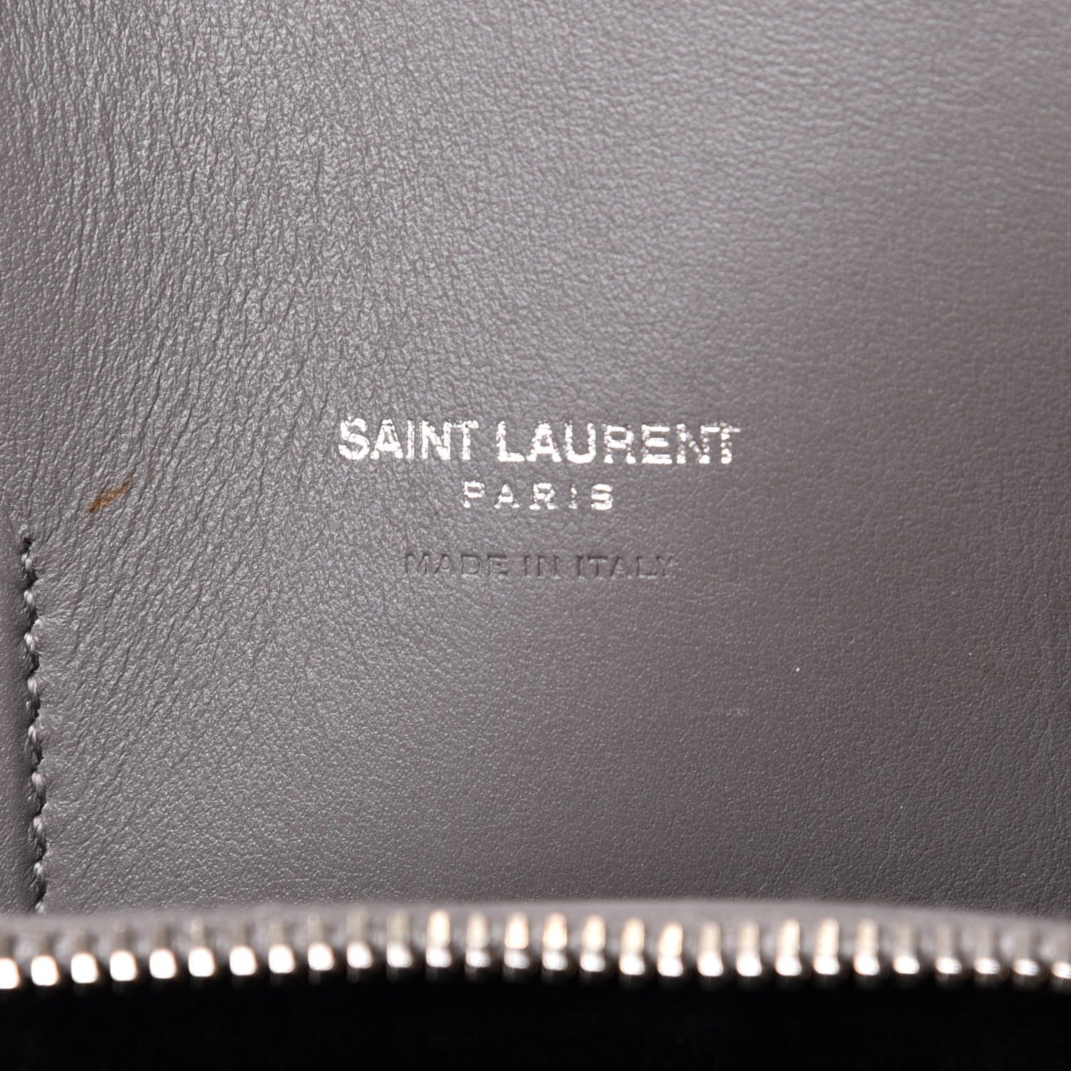 Saint Laurent Grained Calfskin Small Sac De Jour Fog 6 of 11