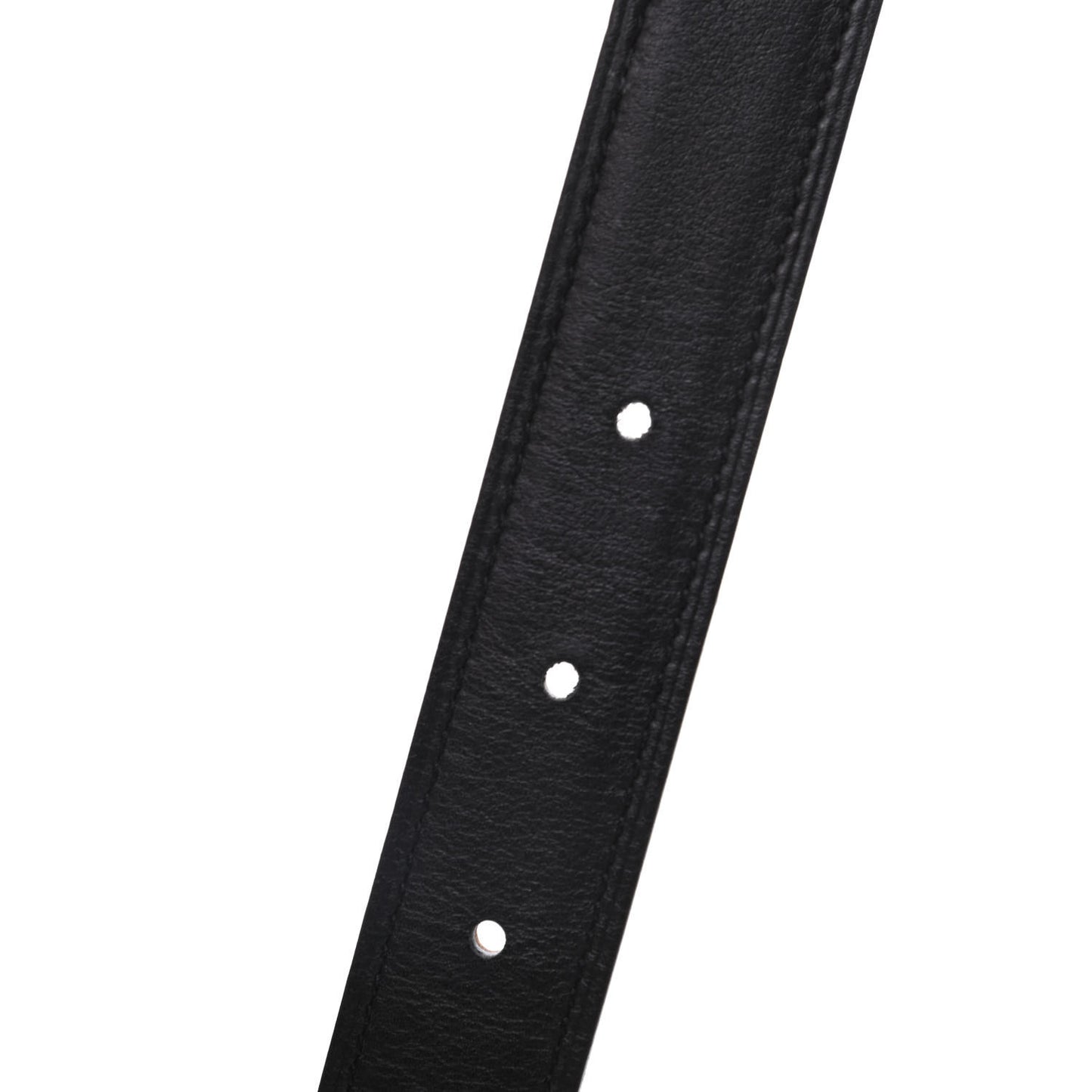 Swift Epsom 24mm Mini Constance H Belt 70 Black Gold
