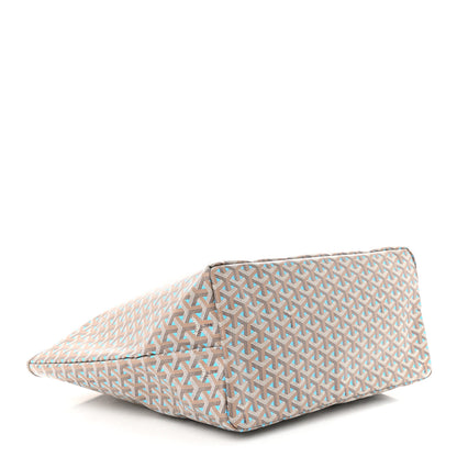 Goyard Goyardine Saint Louis Claire Voie GM Grege Turquoise 5 of 12