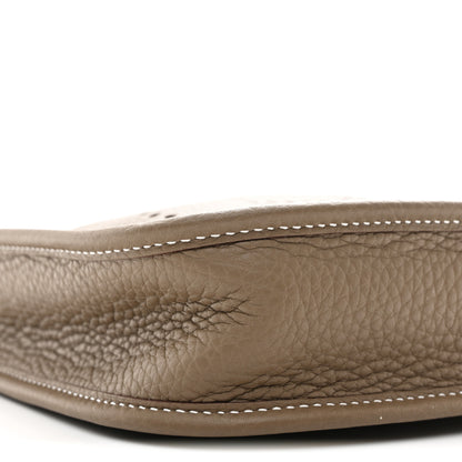 Hermes Taurillon Clemence Evelyne TPM Etoupe 9 of 11