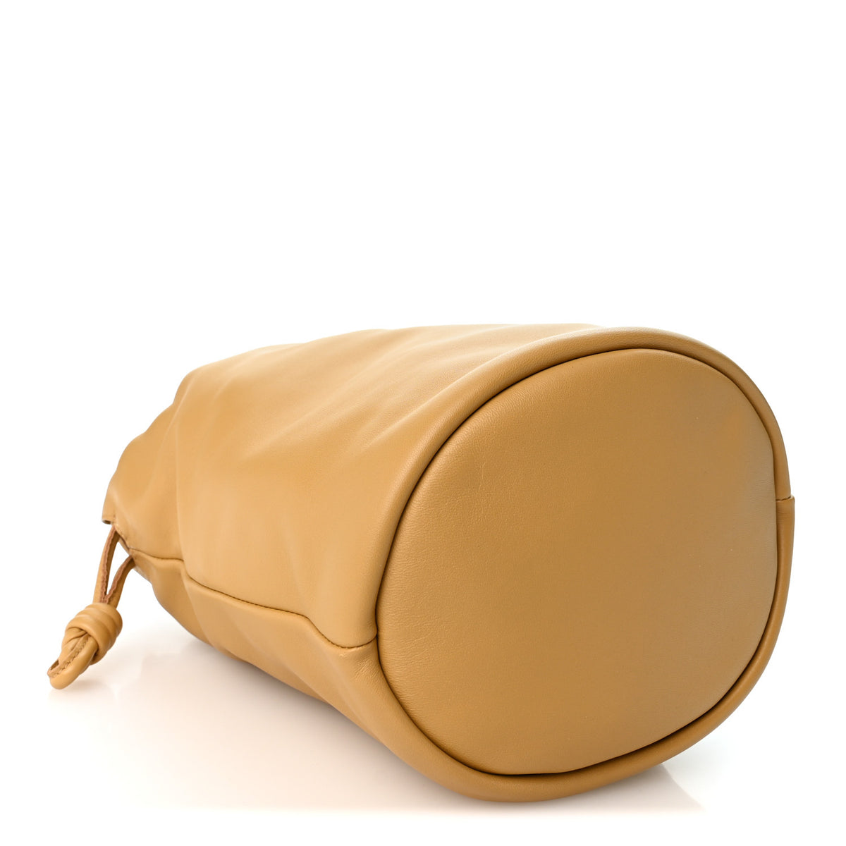 Loewe Mellow Nappa Lambskin Flamenco Bucket Bag Sahara 4 of 9