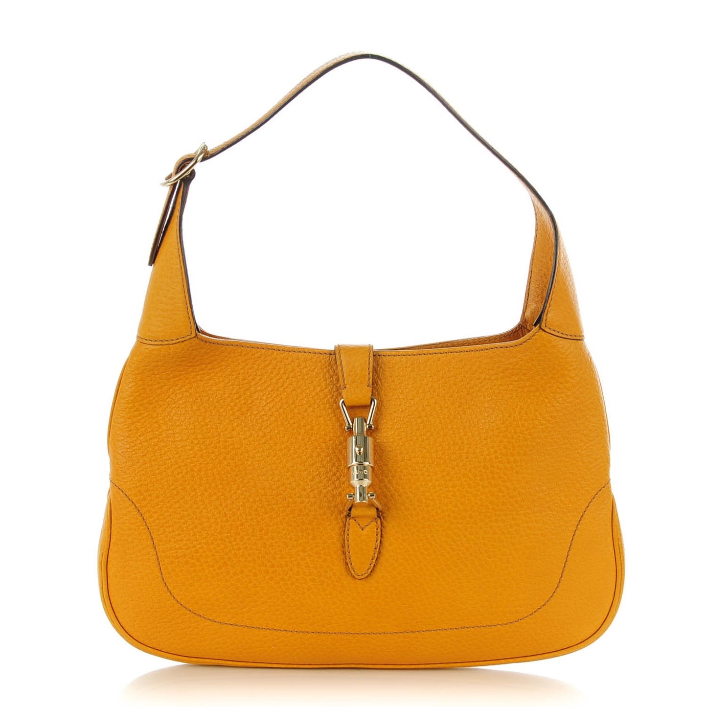 Soft Grained Calfskin Jackie O Hobo Orange
