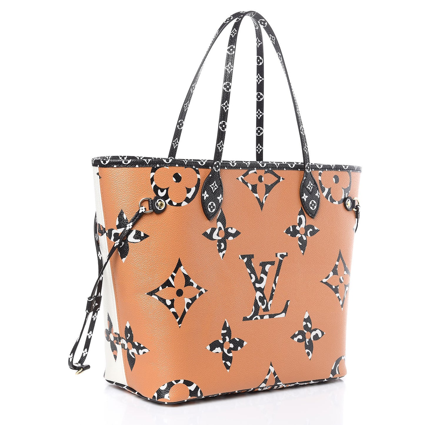 Monogram Giant Jungle Neverfull MM Ivory