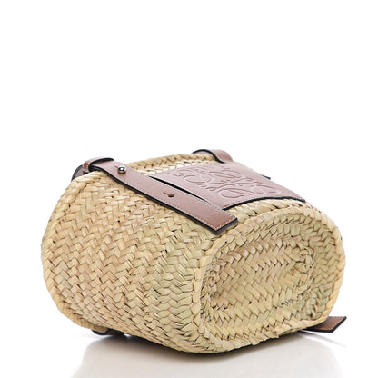 Loewe Raffia Small Basket Tote Bag Natural Tan 3 of 8