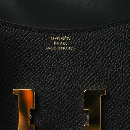 Hermes Epsom Constance Slim Wallet Black 7 of 10