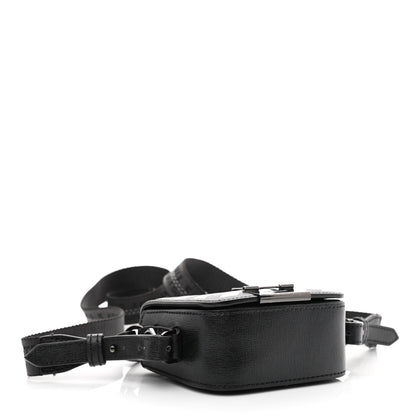 Off-White Calfskin Diag Belt Bag Black White 4 of 12
