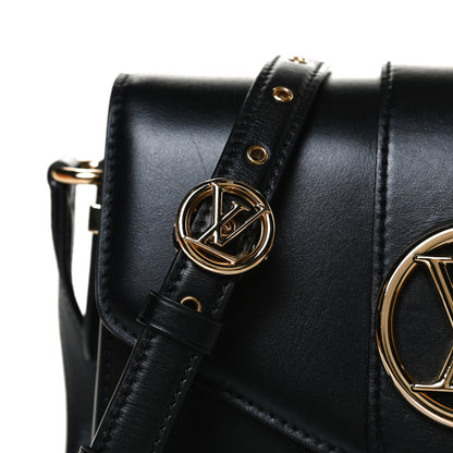 Louis Vuitton Smooth Calfskin LV Pont 9 Black 11 of 14