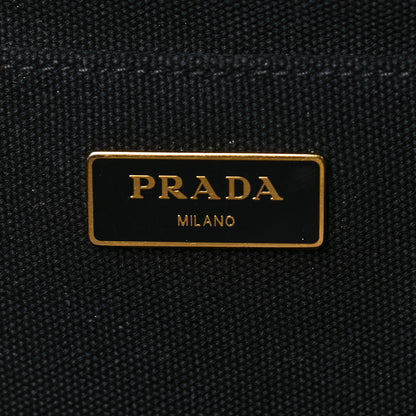 Prada Canapa Logo Tote Black 5 of 18