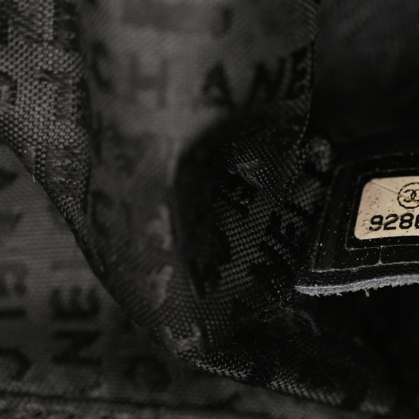 Caviar Square Stitched Bowler Black