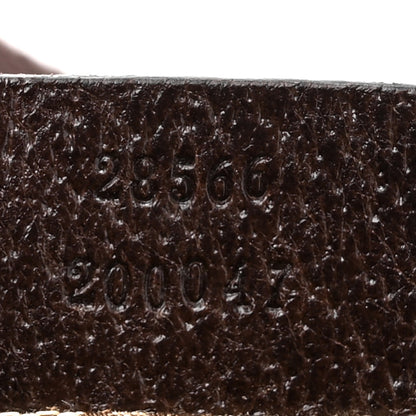 Gucci GG Monogram Double Pocket Belt Bag Dark Brown 7 of 15