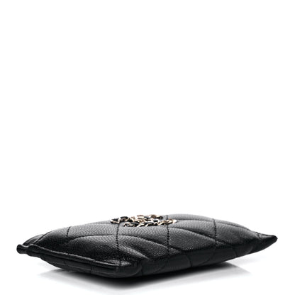 Chanel Caviar Quilted French New Wave Card Holder Black 4 of 7
