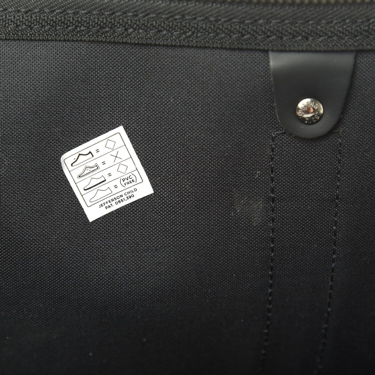 Louis Vuitton Monogram Eclipse Keepall Bandouliere 55 20 of 20