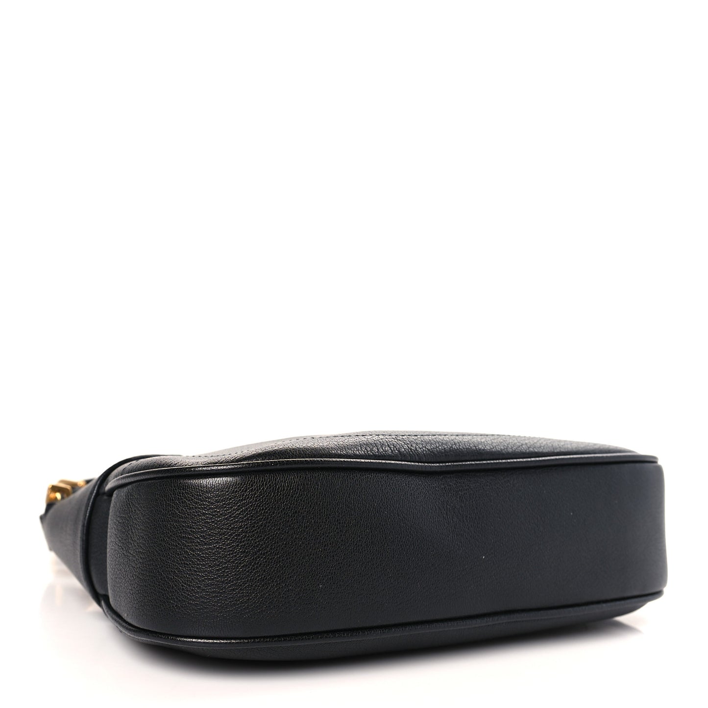 Goatskin Small Aphrodite Shoulder Bag Black