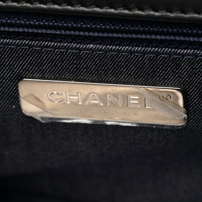Chanel Lambskin CC Mania Flap Bag Black 6 of 10