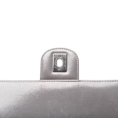 Chanel Metallic Calfskin Chevron Quilted Small Urban Spirit Backpack Silver 18 of 31