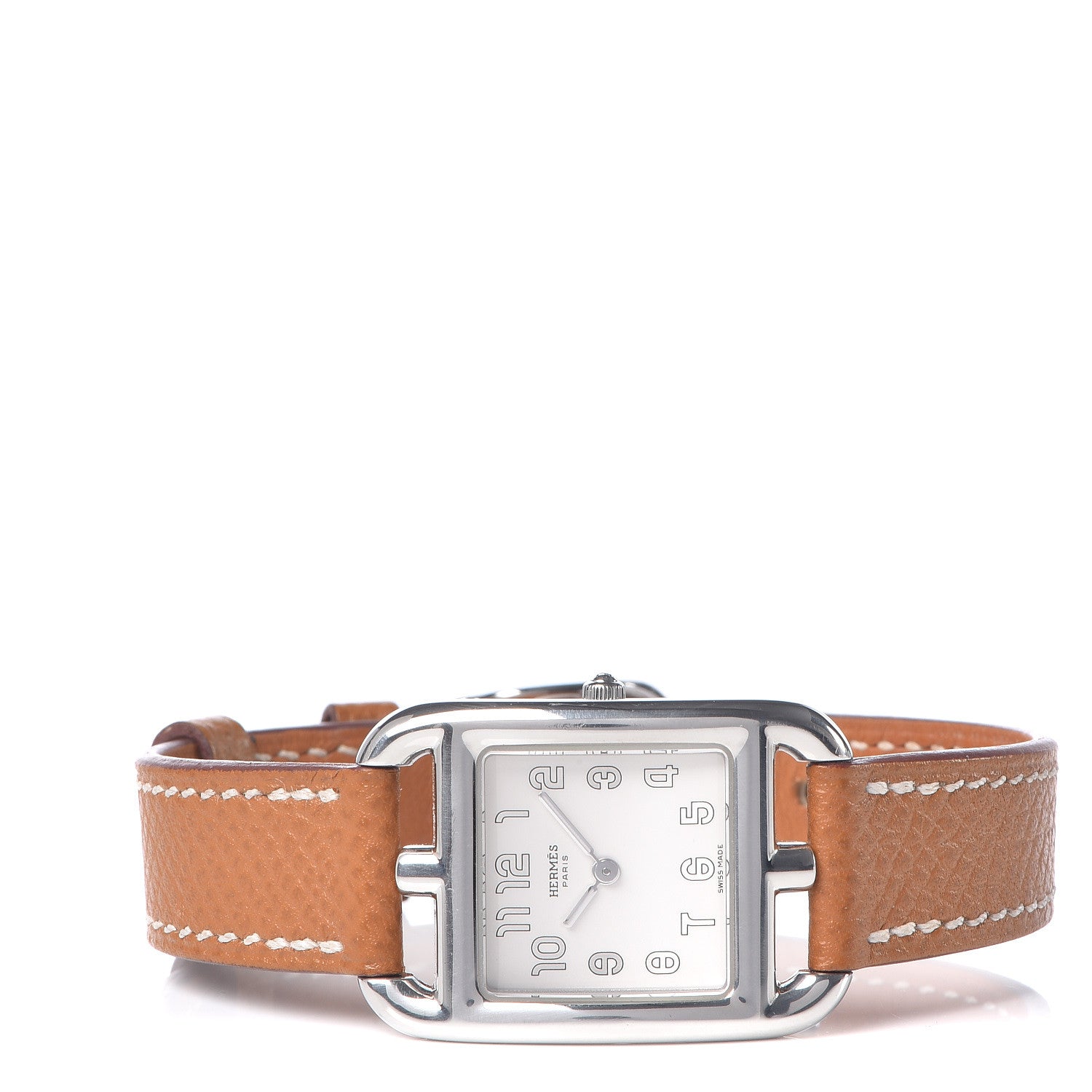 Hermes Stainless Steel Epsom 23mm Cape Cod Quartz Watch Gold 3 of 11