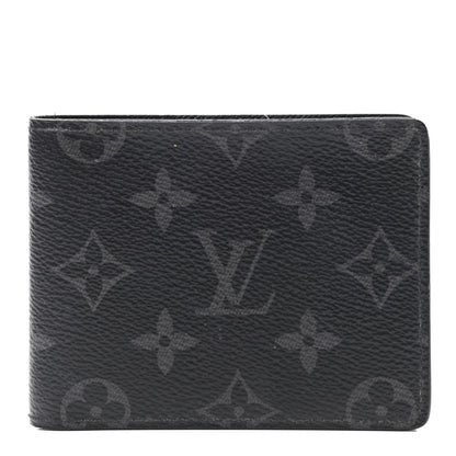 Louis Vuitton Monogram Eclipse Slender Wallet 1 of 9