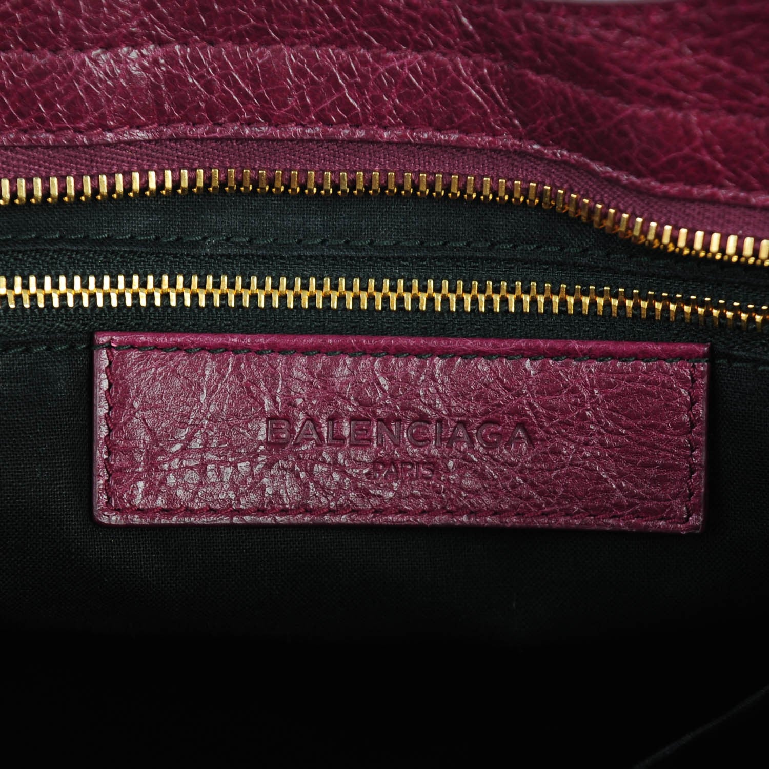 Balenciaga Agneau Giant 12 Gold Hardware City Violet Prune 6 of 7