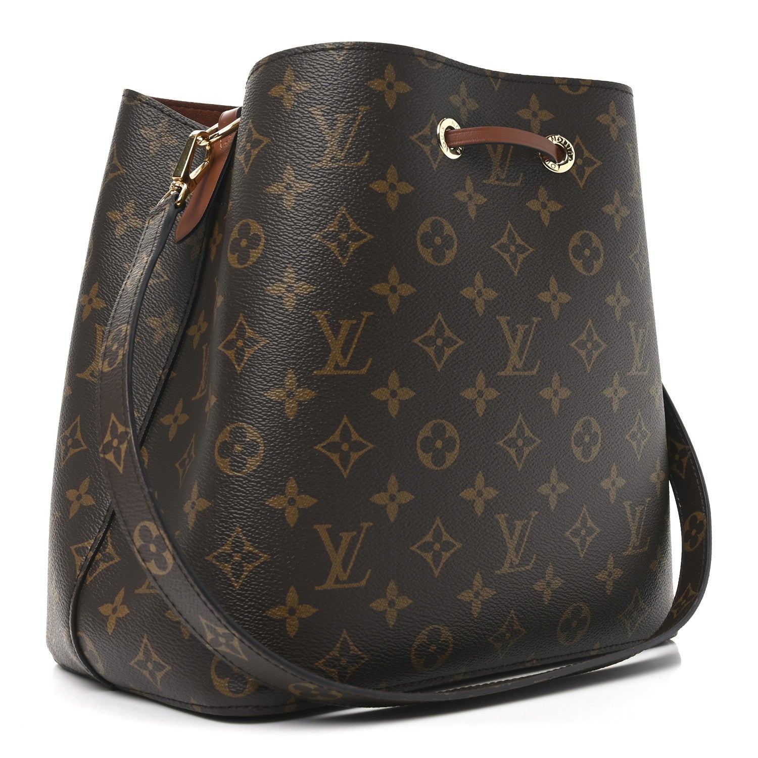 Louis Vuitton Monogram Neonoe MM Caramel 3 of 9