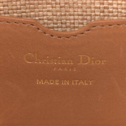 Christian Dior Raffia Macro Cannage Lady D-Joy Natural 6 of 13