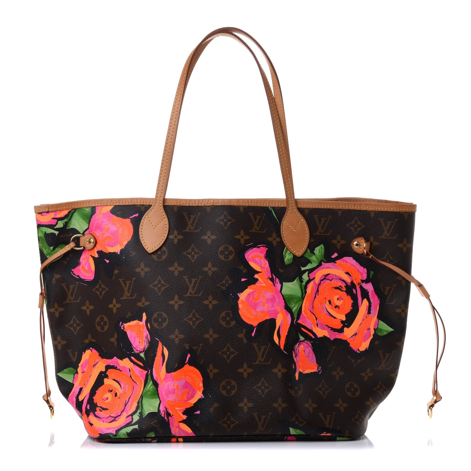 Louis Vuitton Monogram Roses Neverfull MM 1 of 4