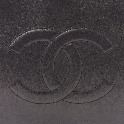 Chanel Iridescent Calfskin CC East West Shopping Tote Grey 7 of 9
