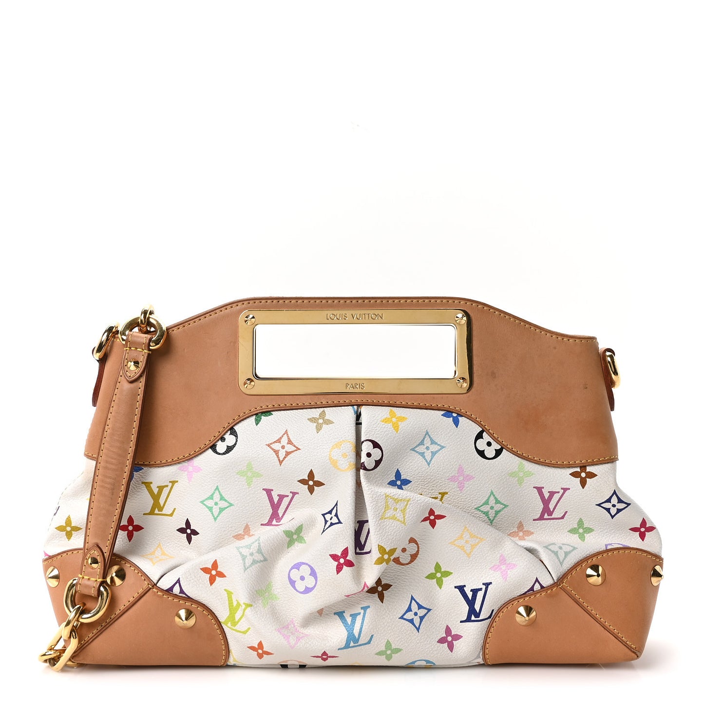 Monogram Multicolor Judy MM White