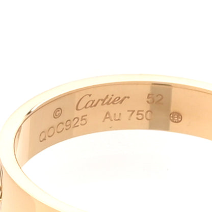 Cartier 18K Yellow Gold 3.5mm LOVE Wedding Band Ring 52 6 4 of 5