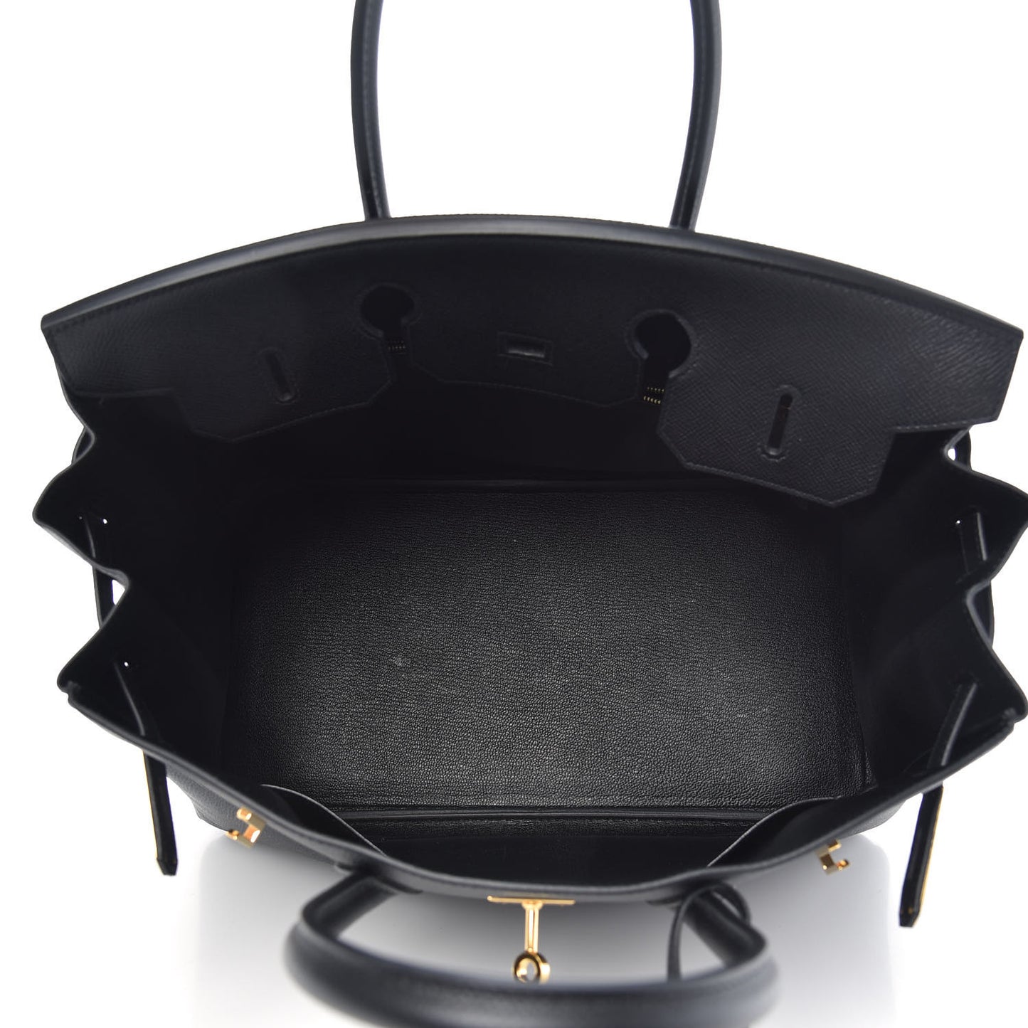 Epsom Birkin 35 Black