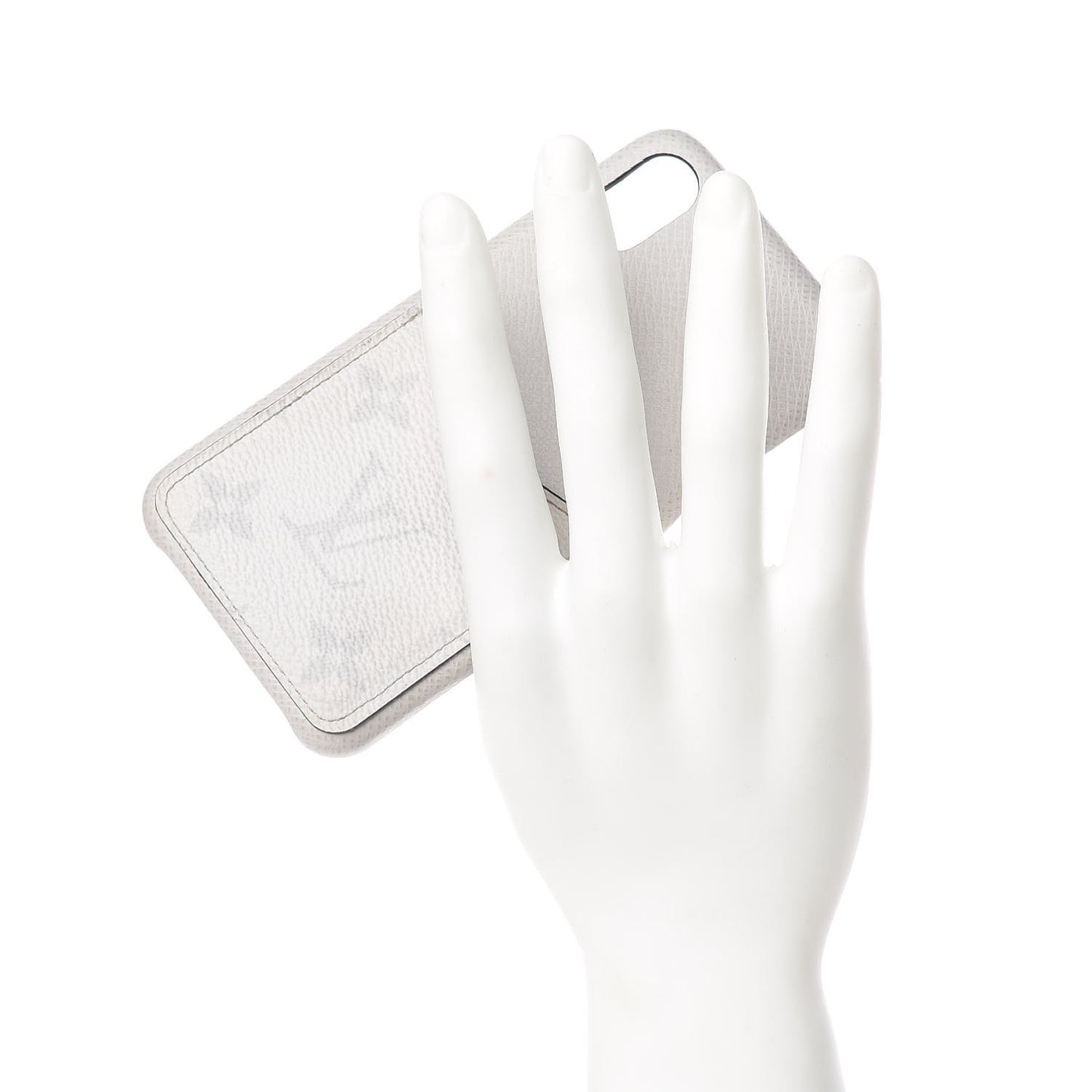Monogram Taiga iPhone X/XS Bumper White