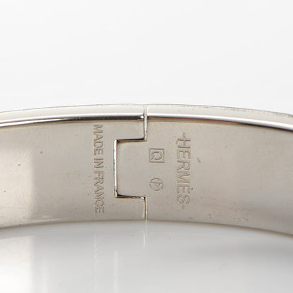 Hermes Enamel Narrow Clic Clac H Bracelet PM Black 4 of 5