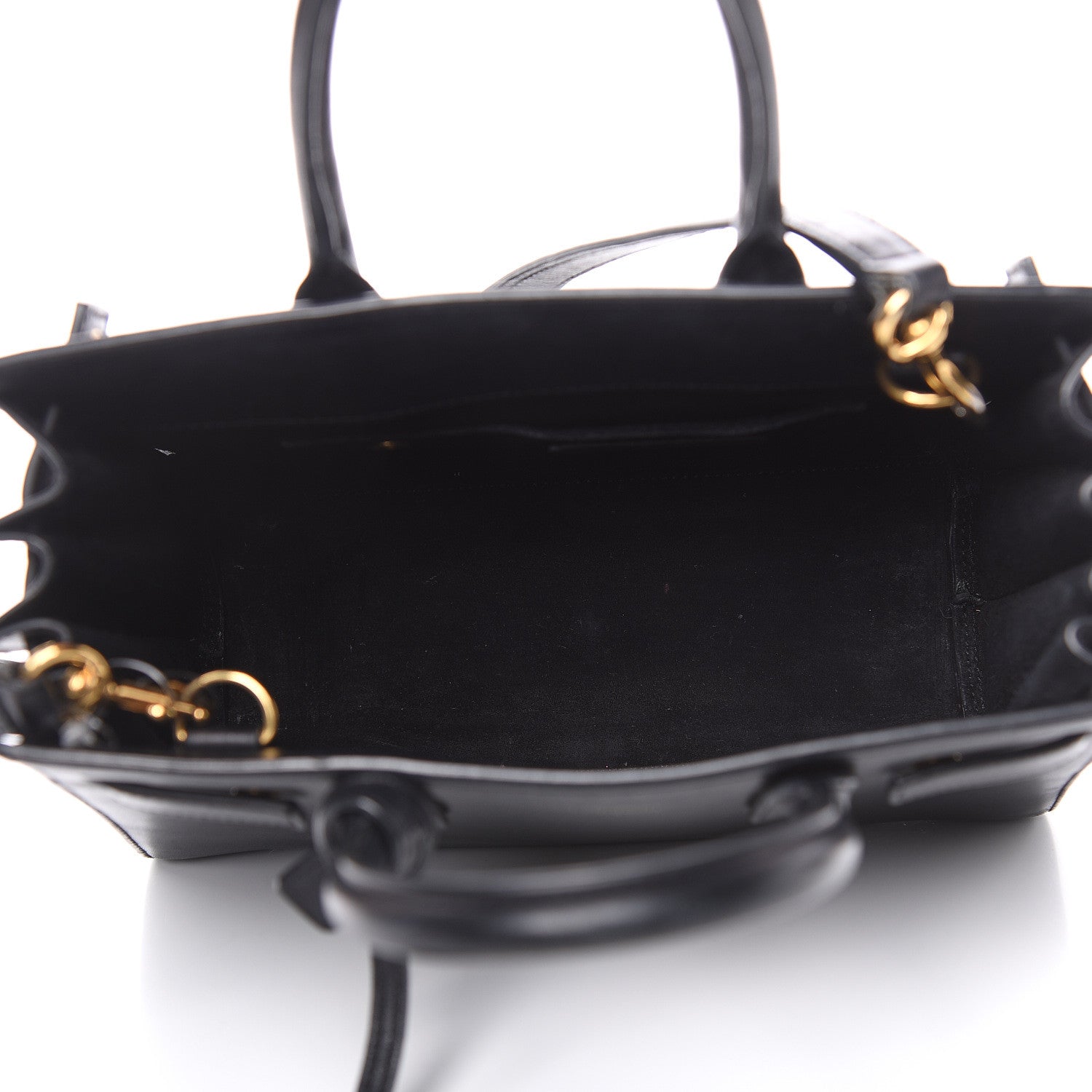 Saint Laurent Calfskin Nano Sac De Jour Black 5 of 16