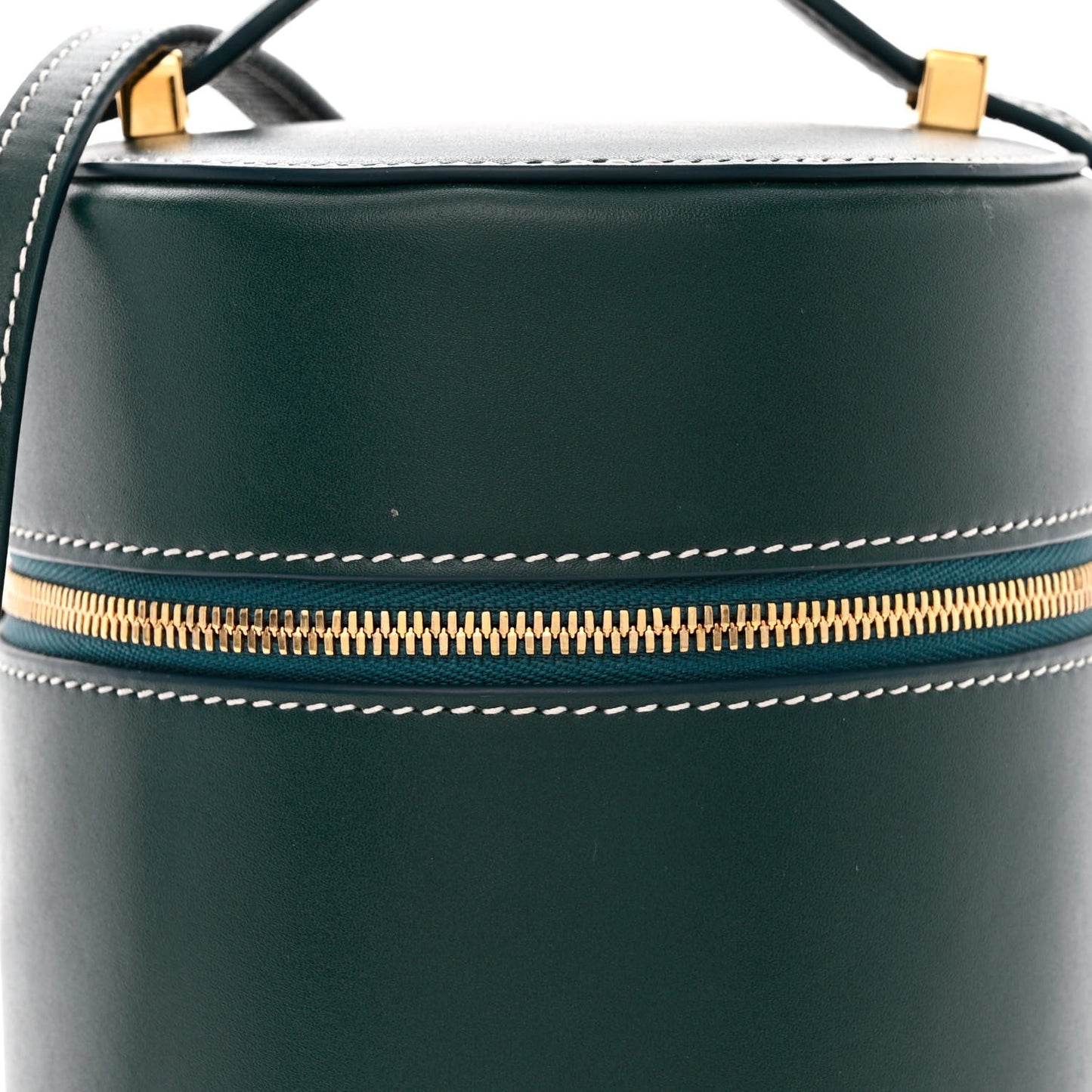 Smooth Calfskin Extra Case Medium New Petrolio