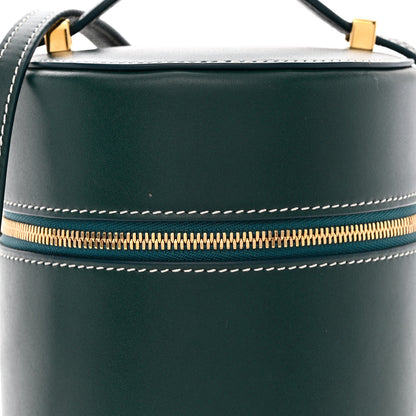 Loro Piana Smooth Calfskin Extra Case Medium New Petrolio 7 of 9