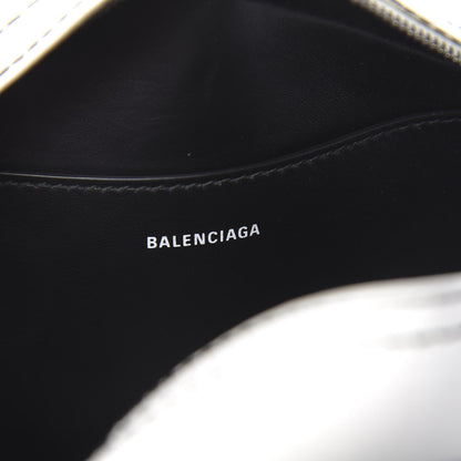 Balenciaga Calfskin Quilted Car Clutch S White 6 of 10