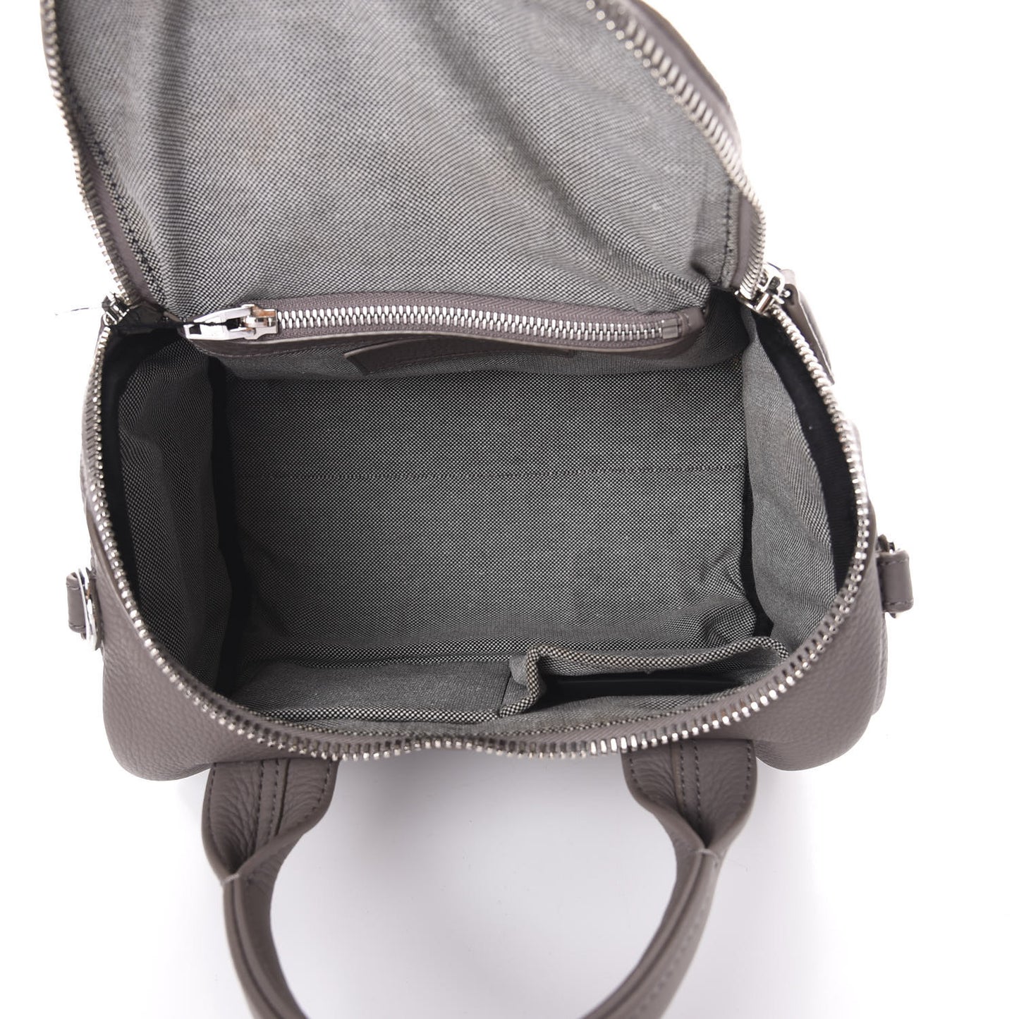 Pebbled Lambskin Rockie Mink Silver Hardware